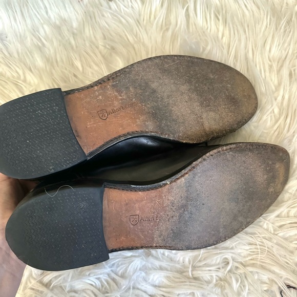 Allen Edmonds La Salle Leather Made in USA MENS Dress Shoes Black Size 10D - Picture 7 of 8